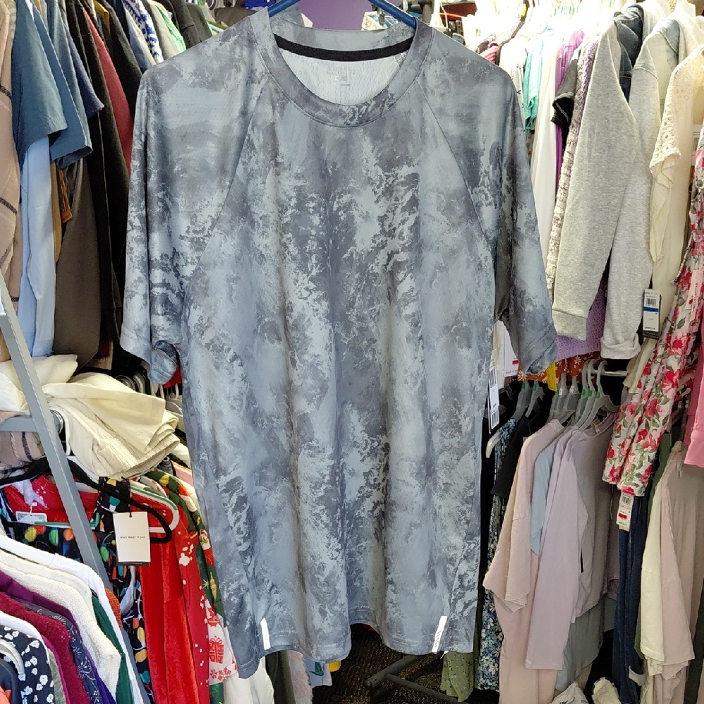 Balance Collection Charcoal Tie-Dye Men's Tee